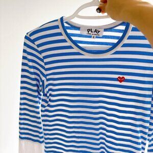 BRAND NEW CDG PLAY SIZE S TOP